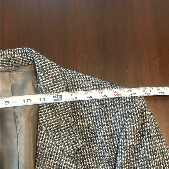 Harris Tweed Blazer with Suede Elbow Patches 2 Button Wool Sport Coat Men’s M - Picture 3 of 16